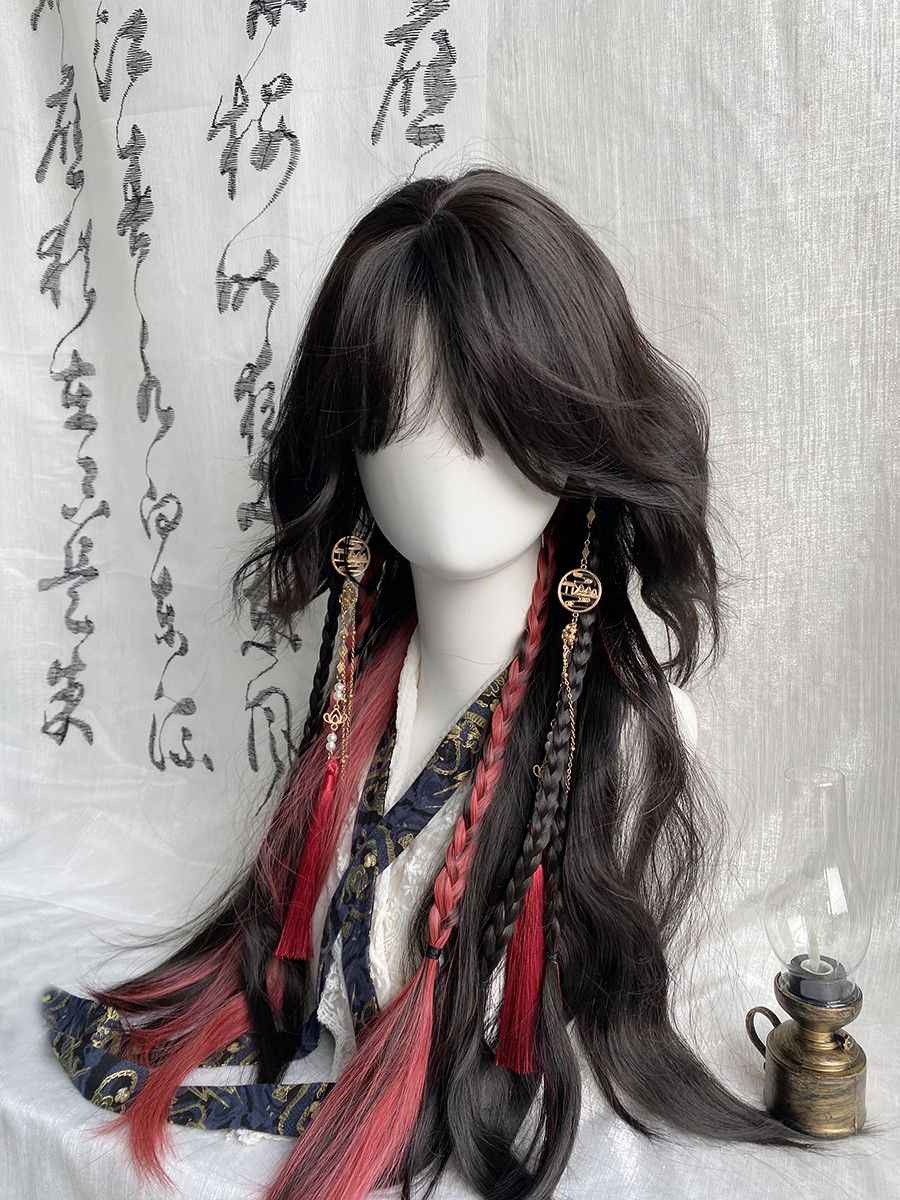 Black&Red Jellyfish Wig