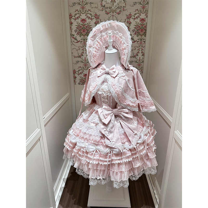 Pink Love Song Lolita Birthday Dress