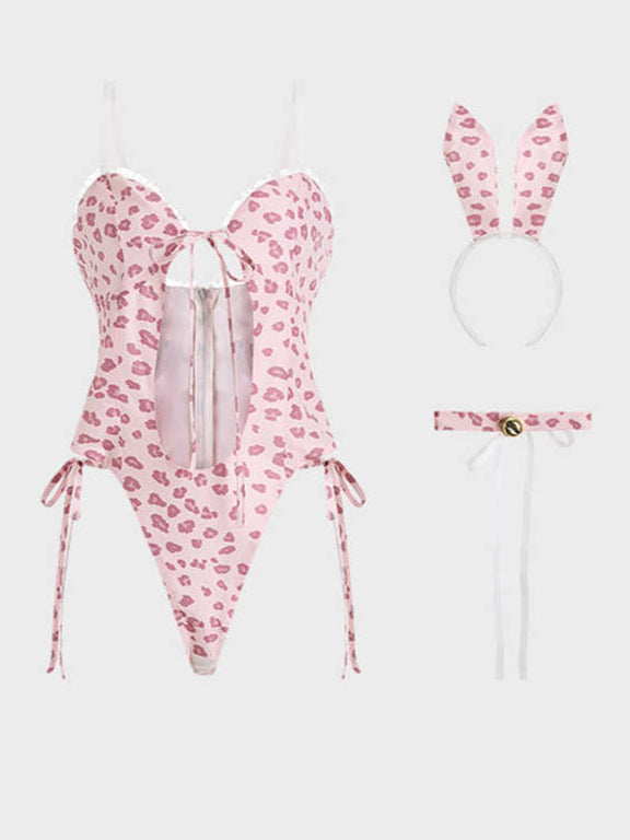 Bunny Girl Pink Jumpsuit