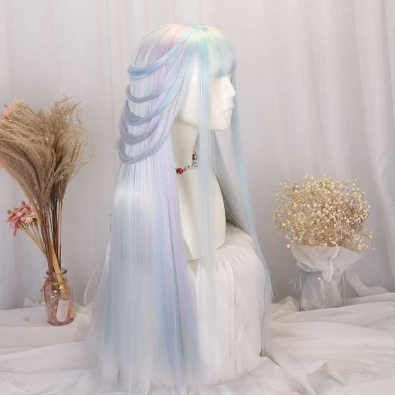 Gem Color Lolita Rainbow Wig