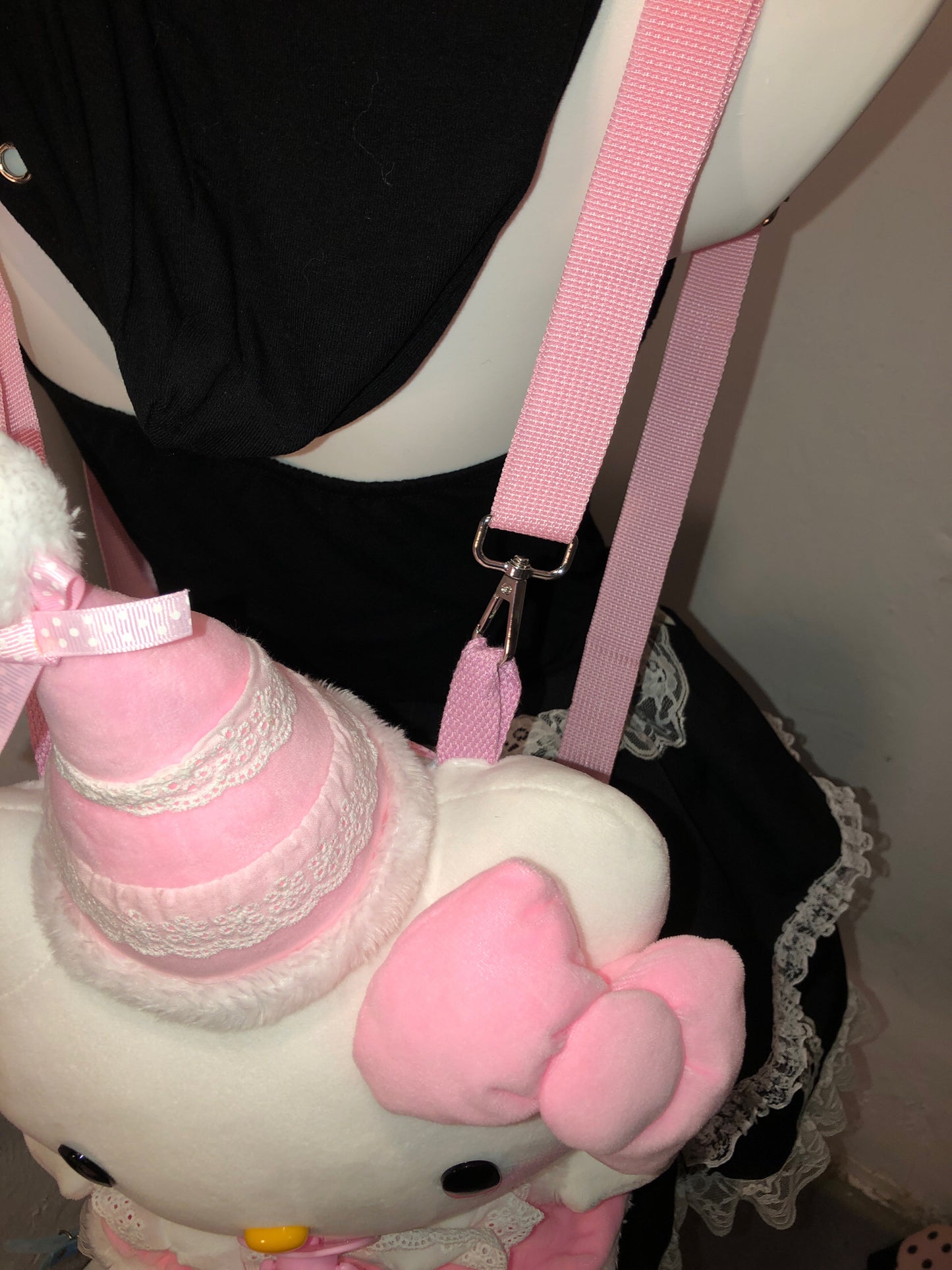 Kitty Wings Pink Backpack