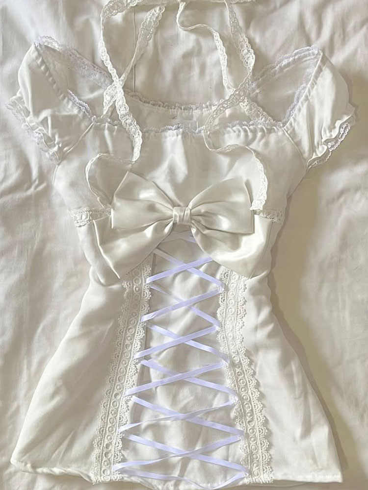 Pure Lust Bow Straps Top