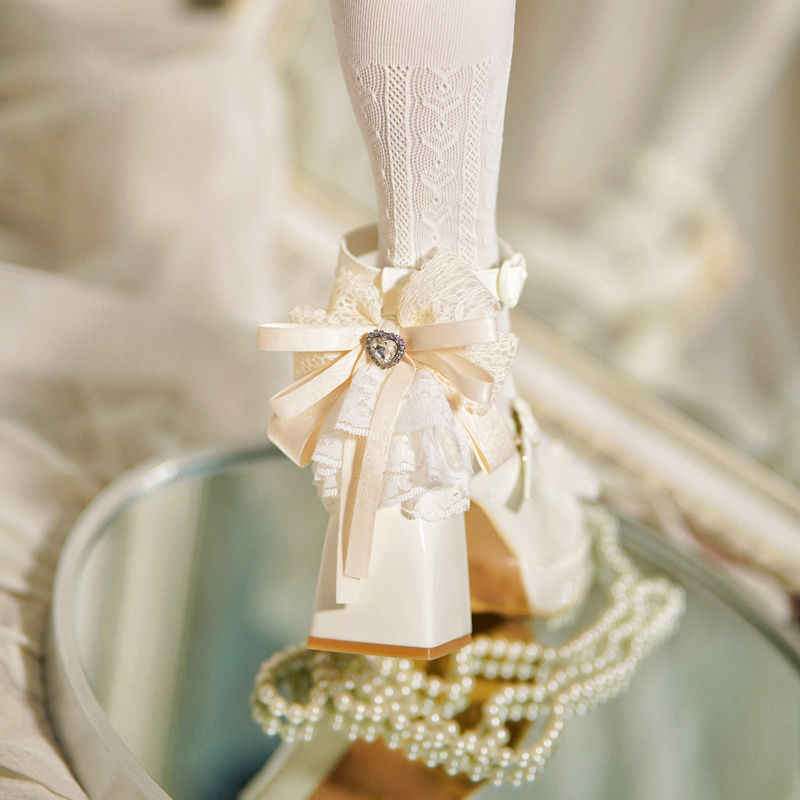 Lace Bow Doll-like Lolita Shoes