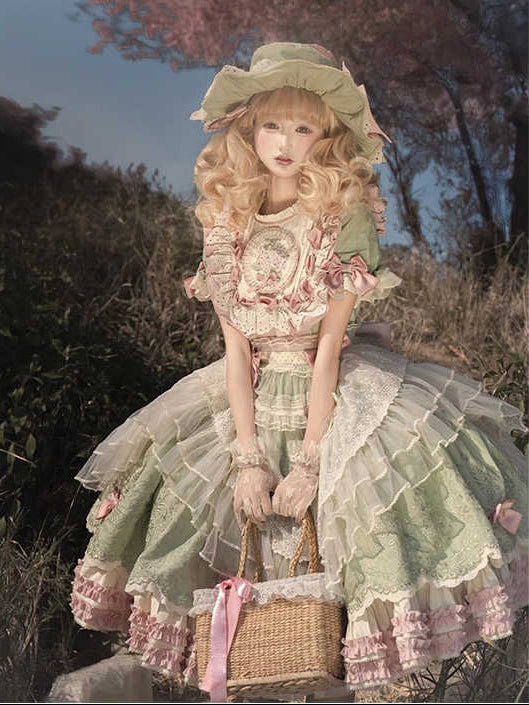 Pastoral Lolita Princess Dress
