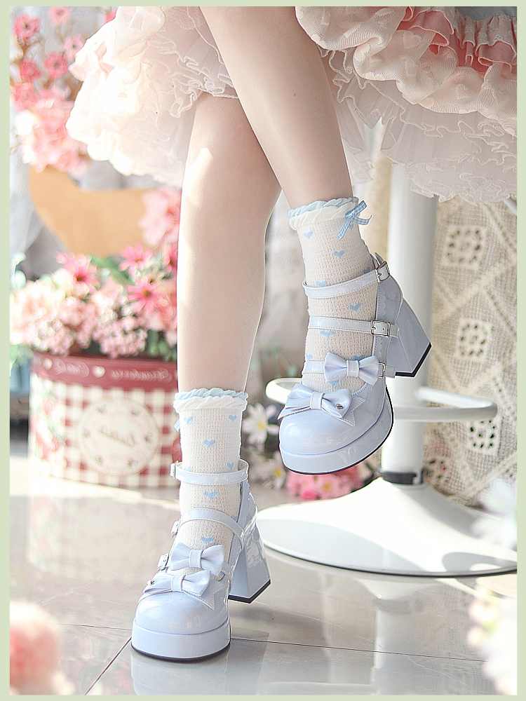 Moon Girl Mary Jane Bow Shoes