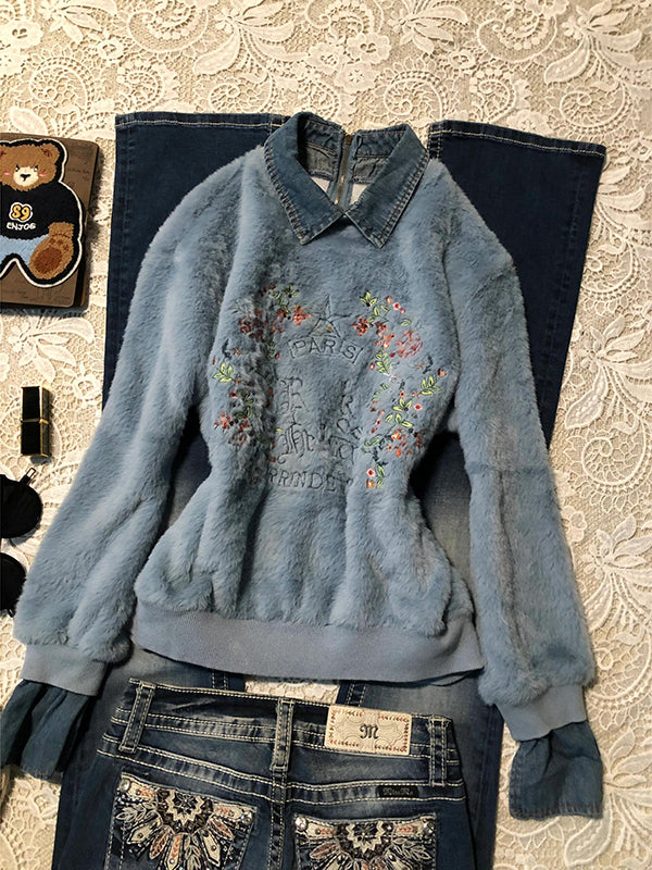 Korean vintage pullover