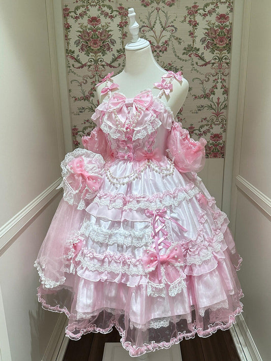 Pink sweet Lolita dress