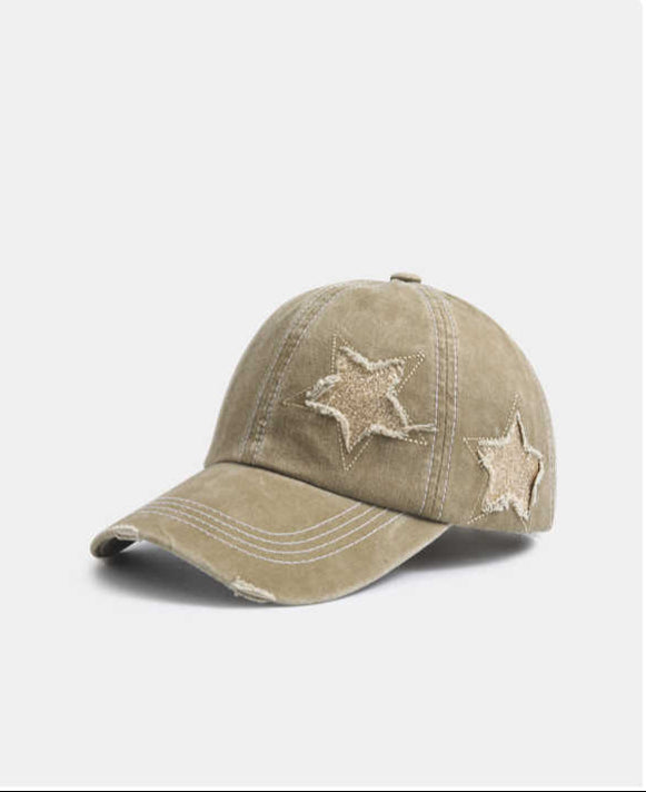 Y2K Star Baseball Hat