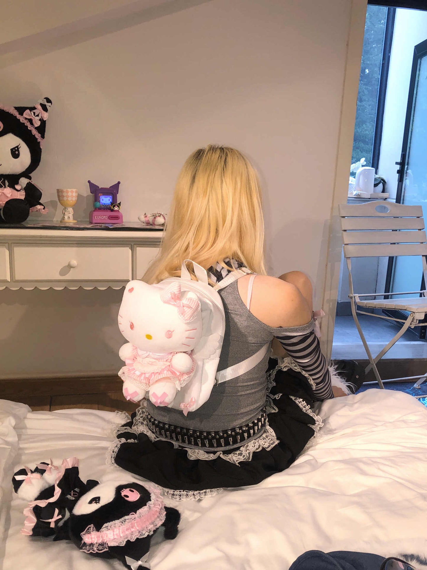 Cute Pink Kitty Backpack