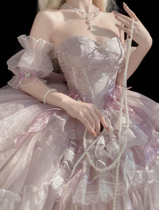 Purple Stars Lolita Princess Dress