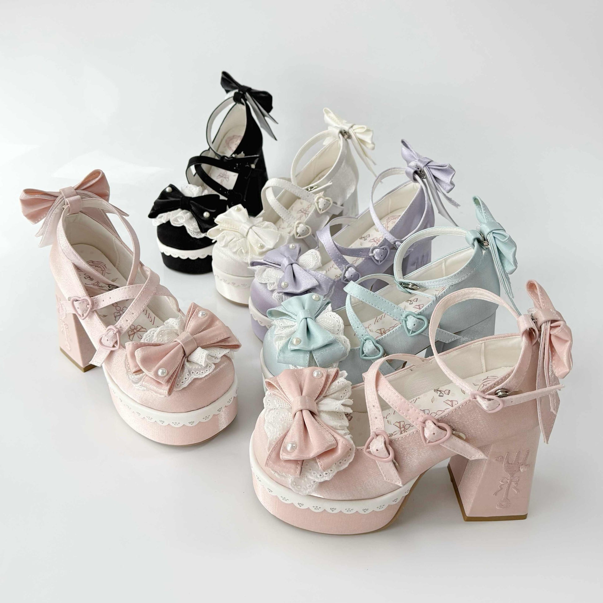 Love Letter High-heeled Lolita Shoes