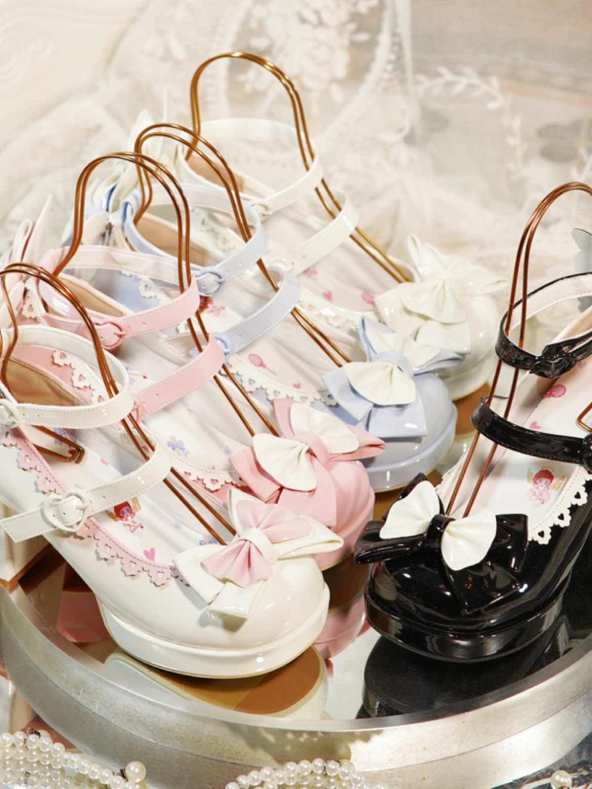 Flowers Butterfly Dream Lolita Shoes