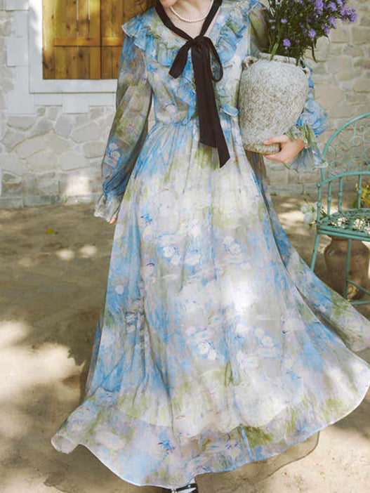 Vacation Fairy Chiffon Dress