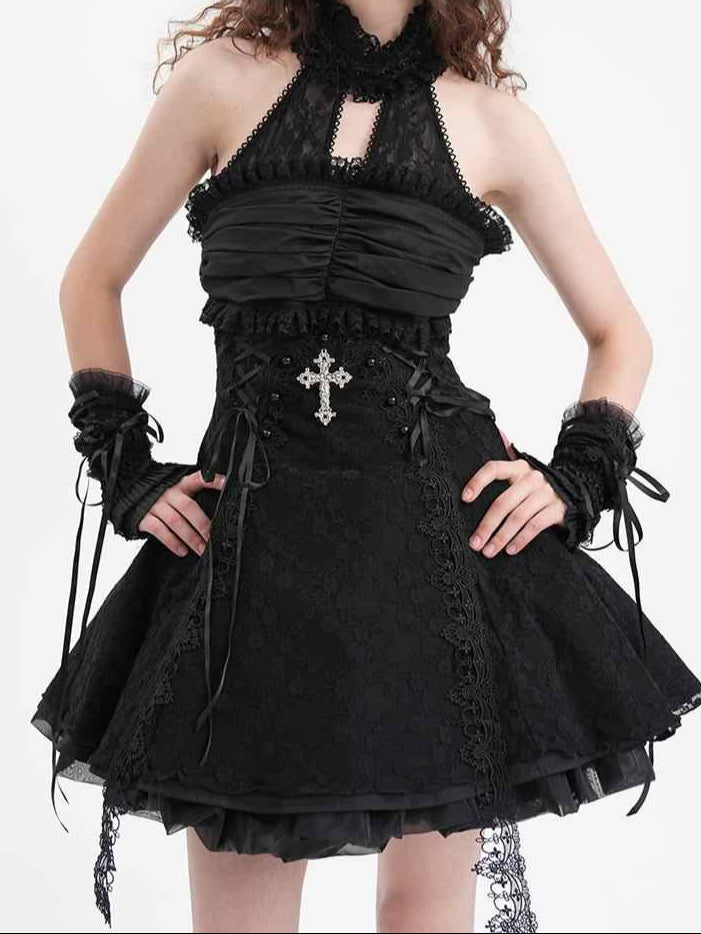 Gothic Lolita Strap Corset Dress