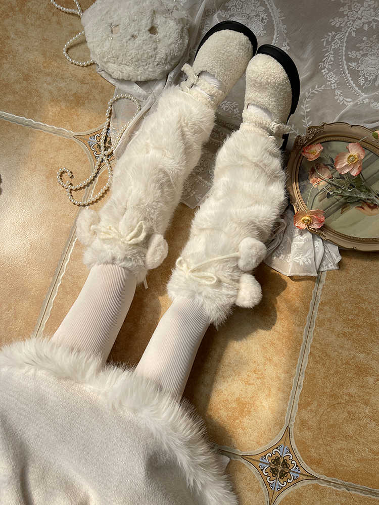 Plush Love Warm Leg Cover Socks