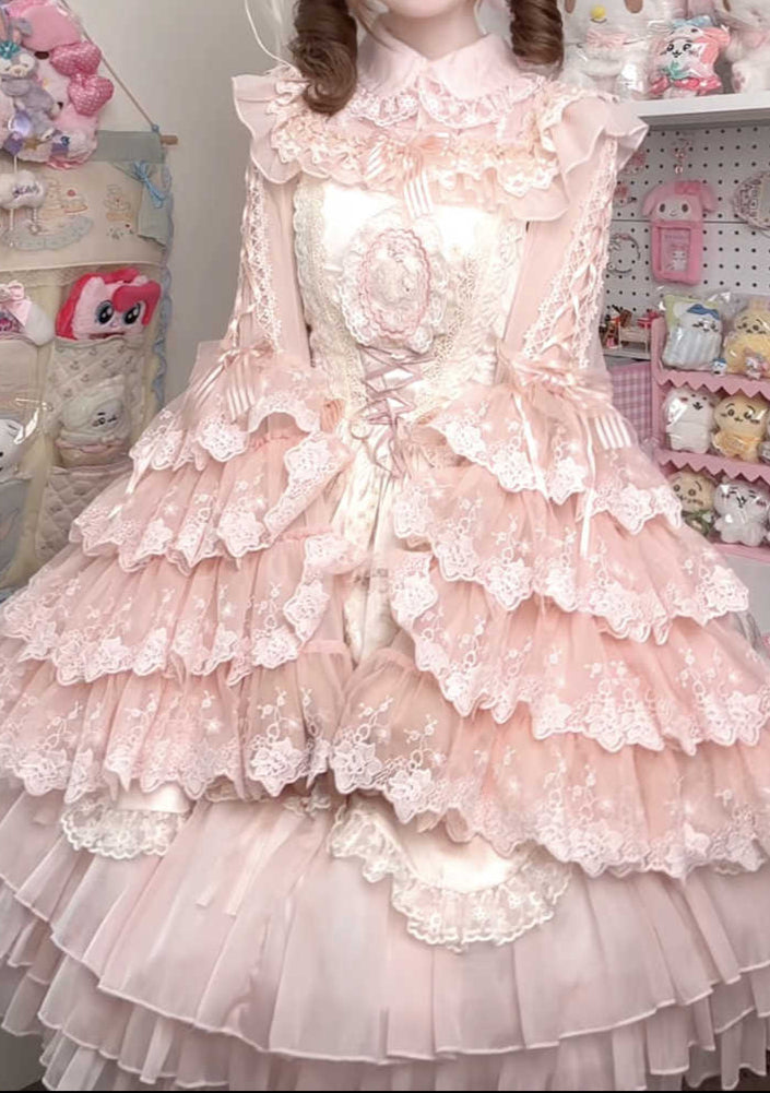 Rabbit Sakura Lolita JSK Dress