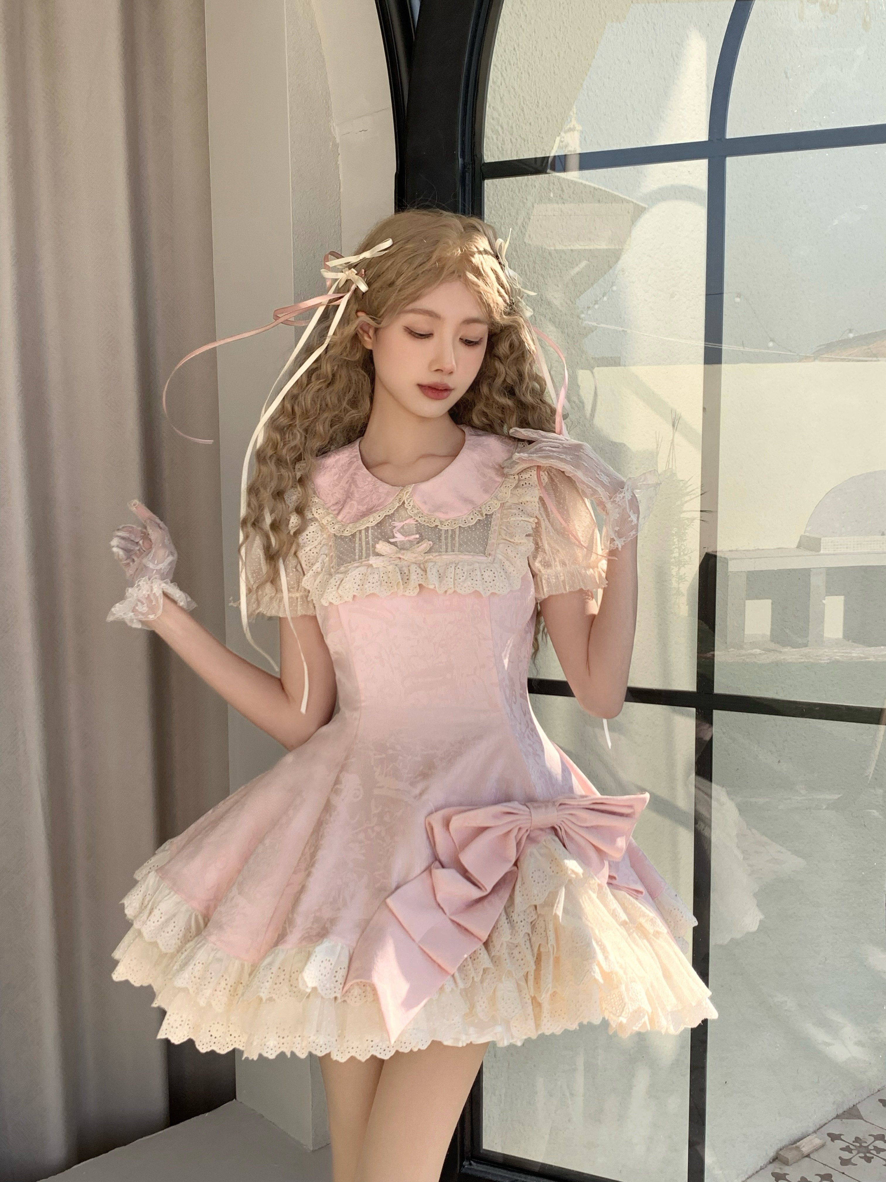 doll pastel kawaii dress By Coquette doll pastel kawaii dress By Coquette
