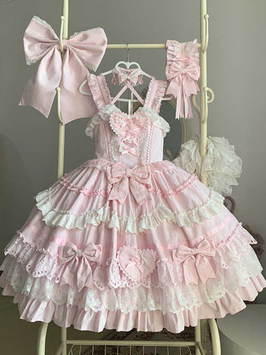 Pink Ballet Doll-like Lolita Dress