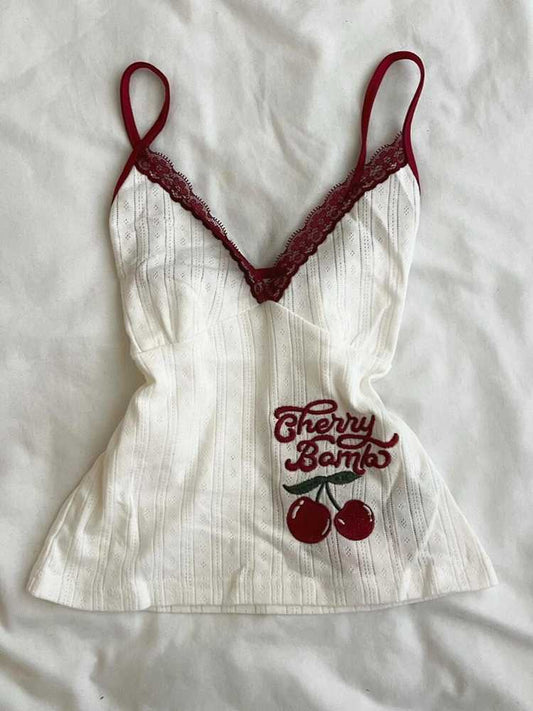 Retro Cherry Tank Top