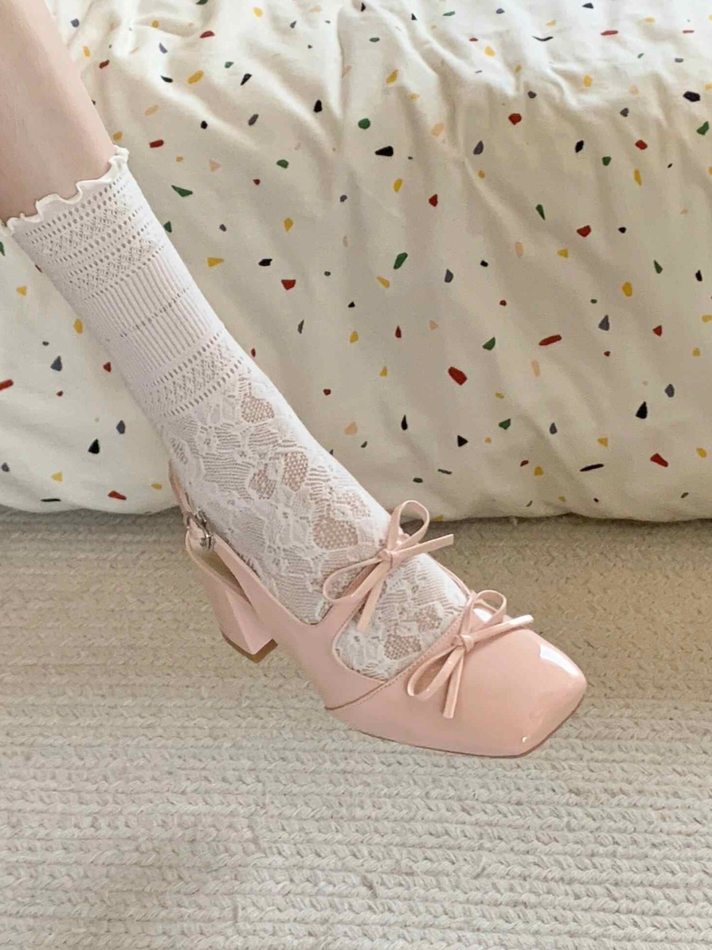Ballet Bow Tie Sandals