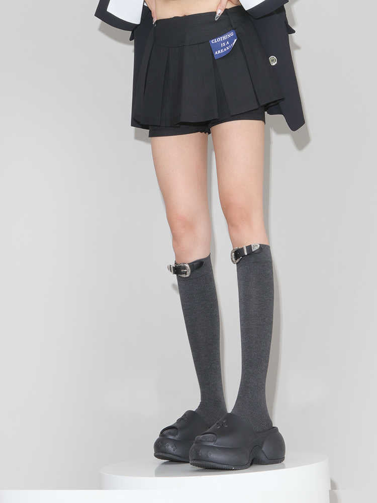 Punk Belts Slim Socks