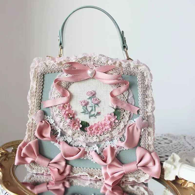 Lolita Flower Lace Handbag