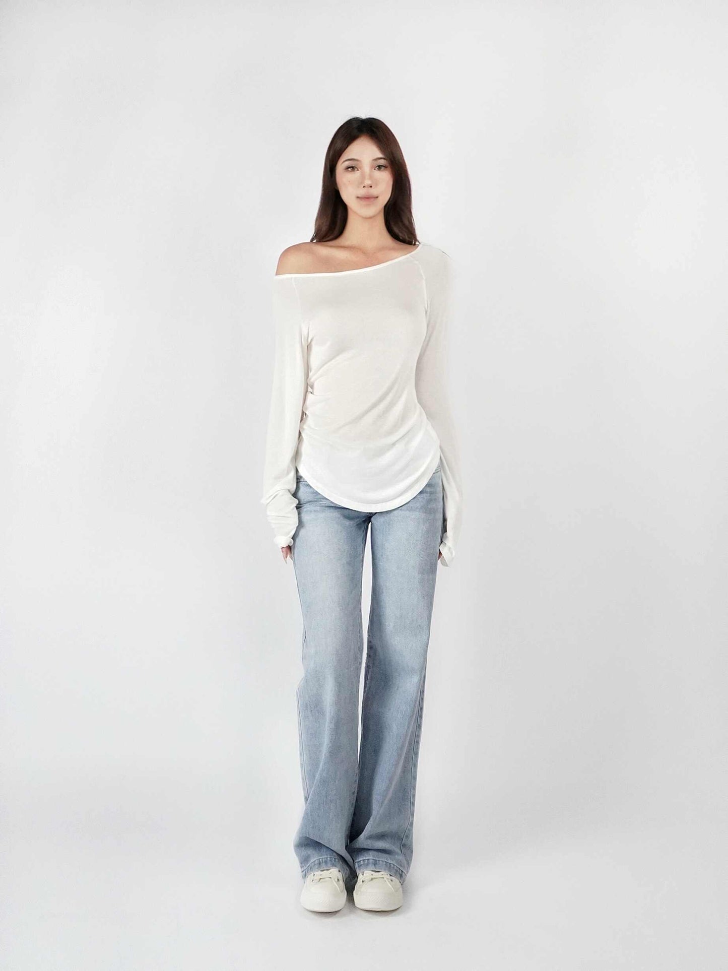 Y2K Low-waist Straight Slim Jeans