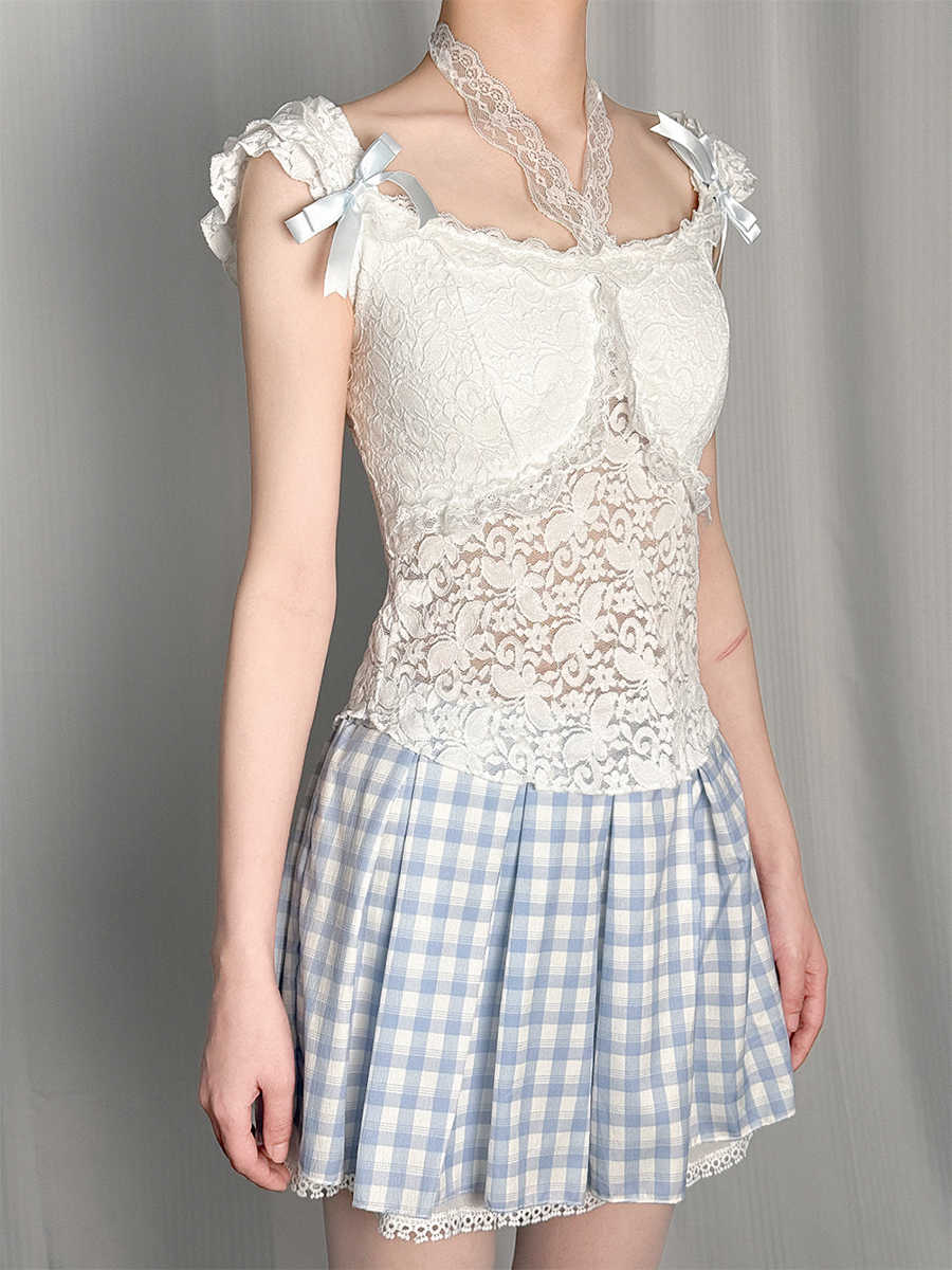 Lace Crochet Tank Top
