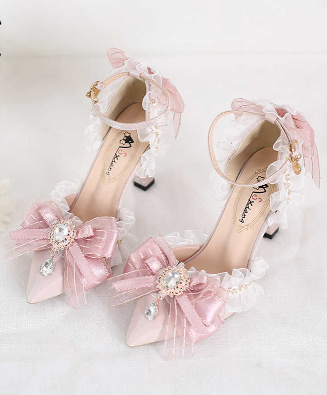 Butterfly Flower High-heeled Sandals