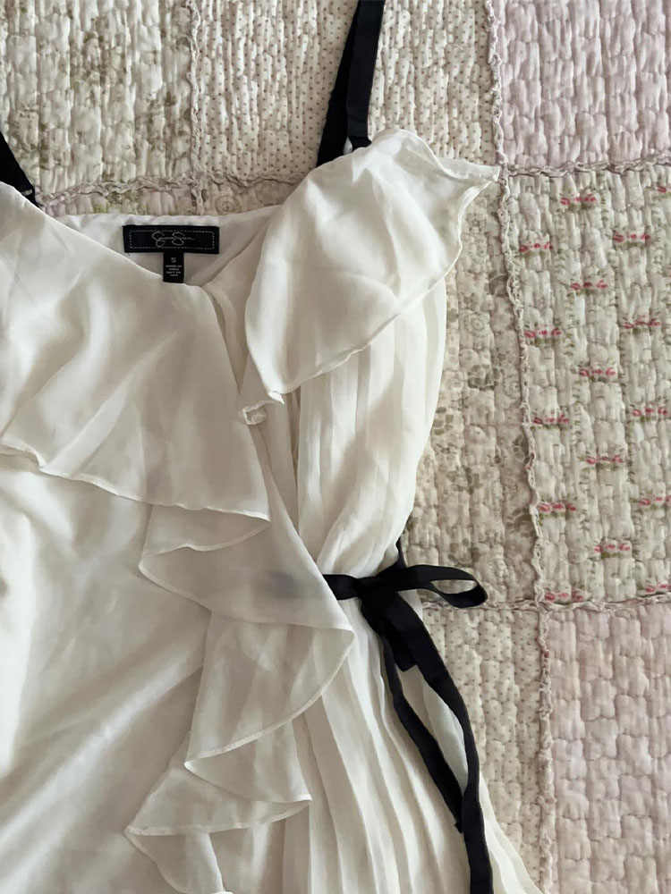 Retro Mesh Camisole Top