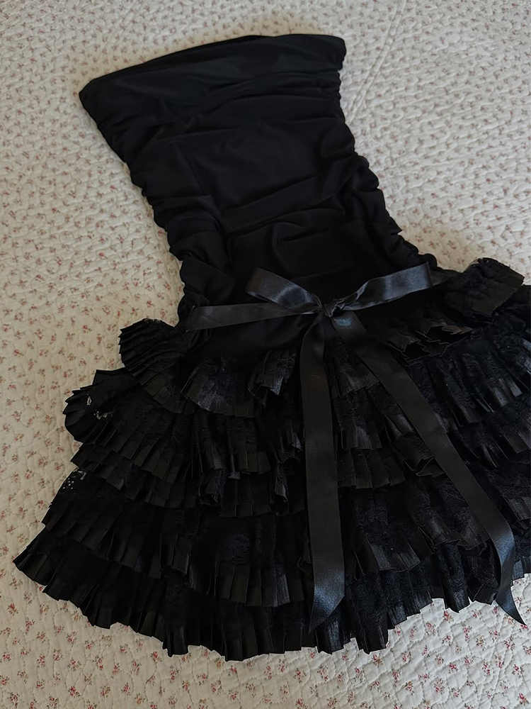 French Chic Black Dress