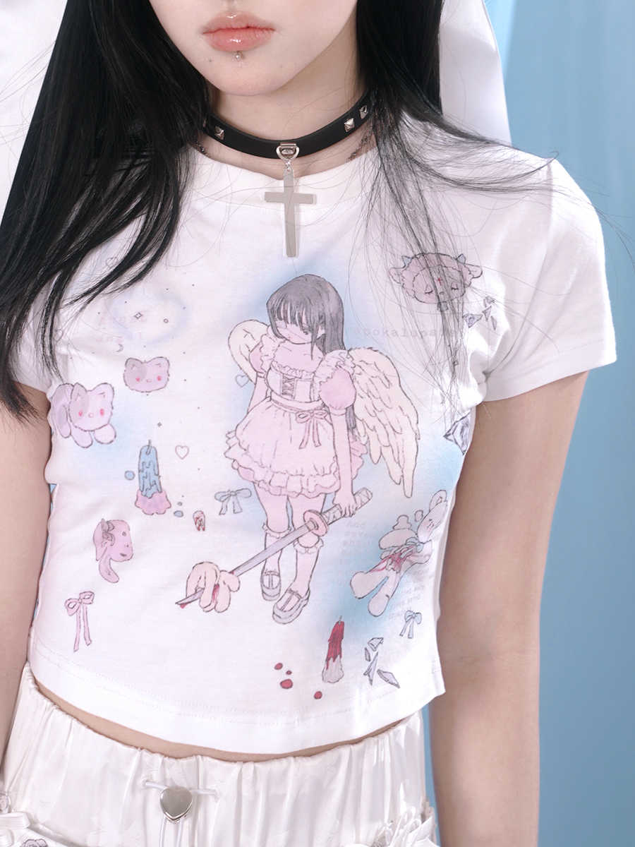 Milkyhearts Angel Tee