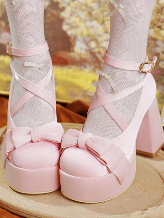 Lolita Princess Flower Shoes