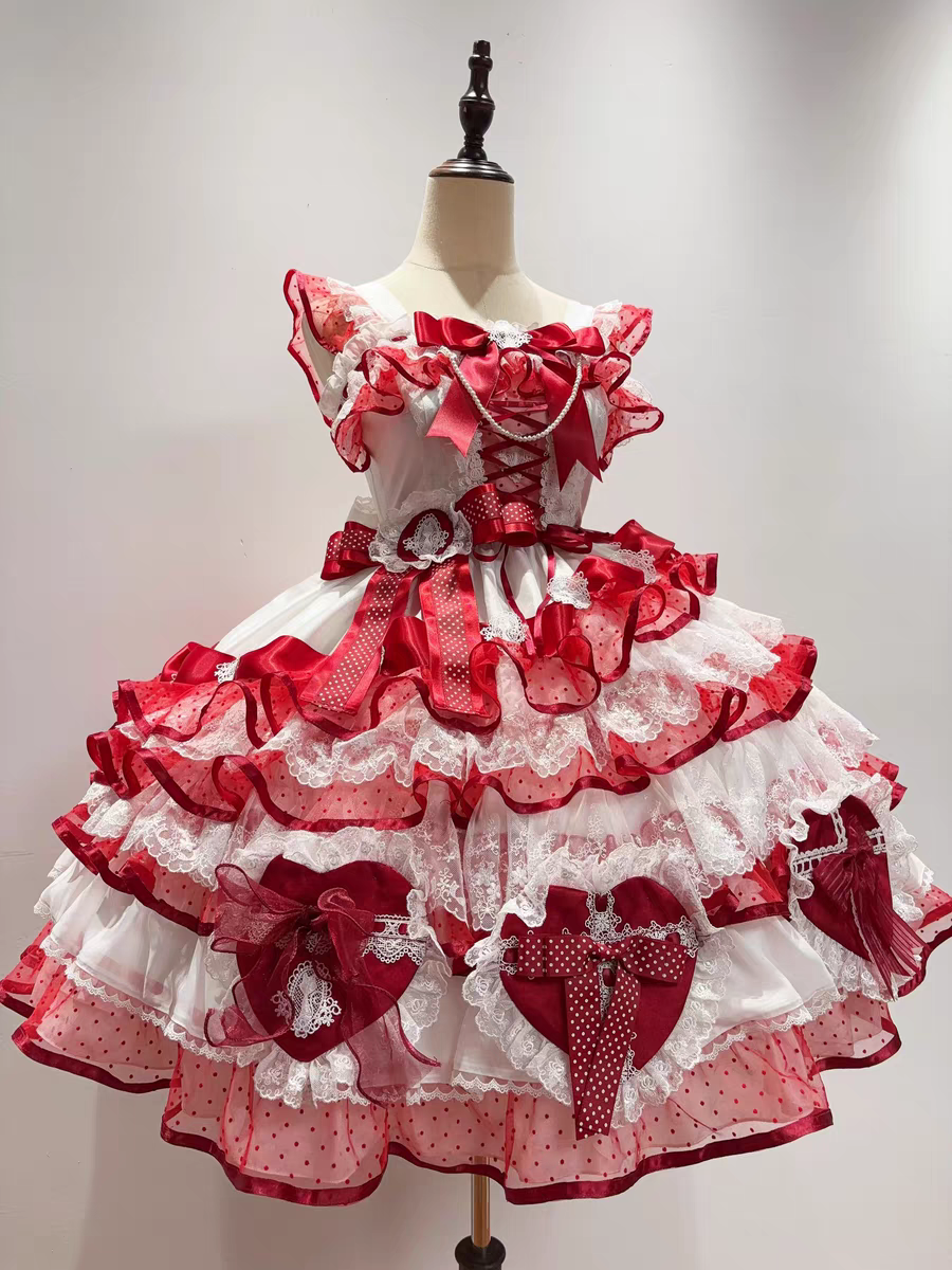 love little flower wedding lolita dress