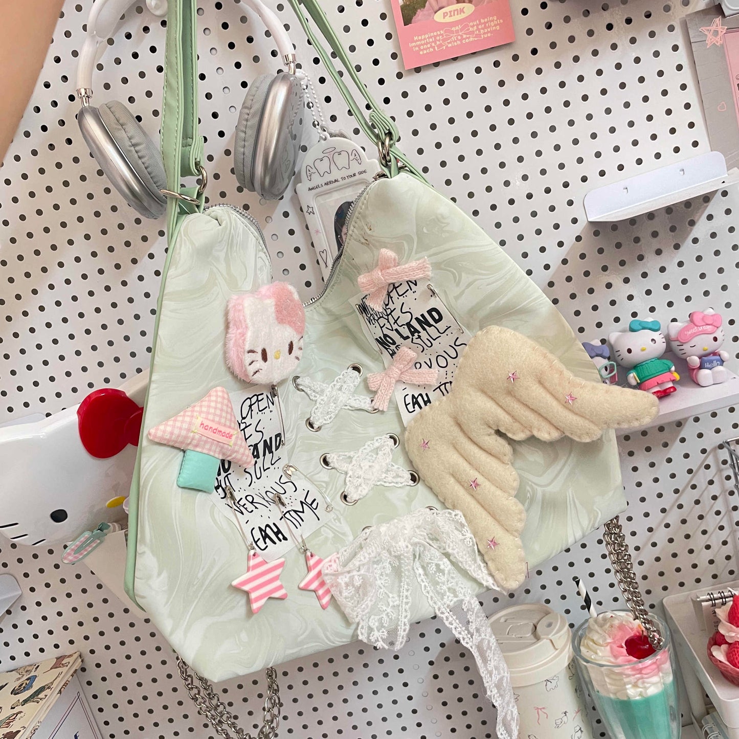 Y2K Soft Girl Shoulder Bag