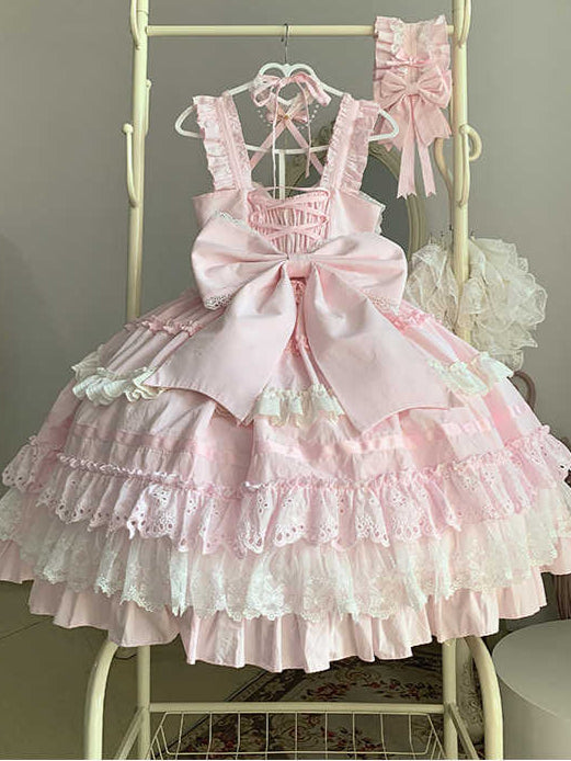 Pink Ballet Doll-like Lolita Dress
