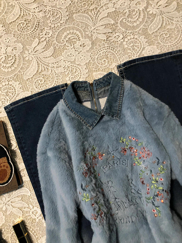 Korean vintage pullover