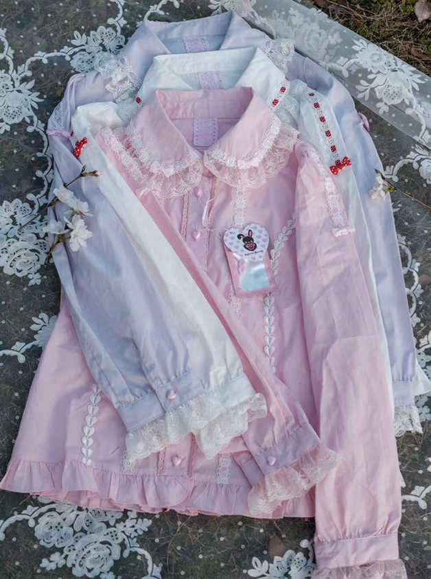 Cotton Inner Layer Long-sleeved Shirt