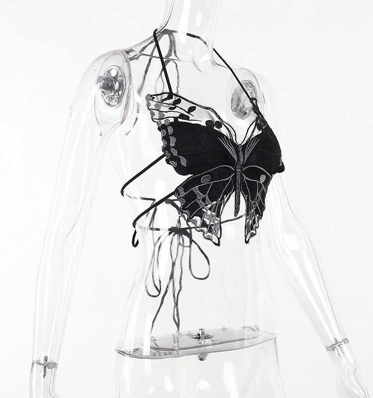 Fairy Embroidered Butterfly Top