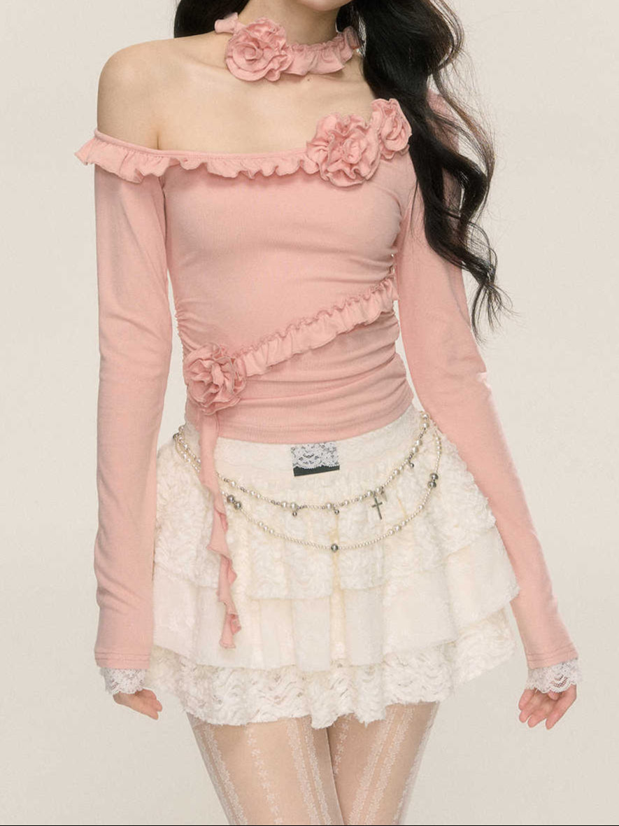 Fungus Sided Long-sleeved Top