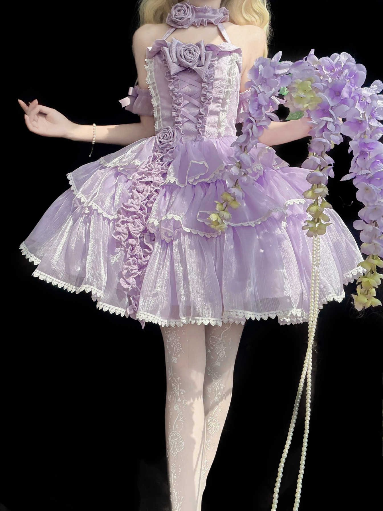 Angel Rose Lace Lolita Dress
