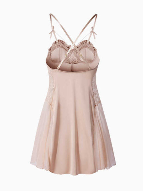 Rose Chest Pads Nightgown
