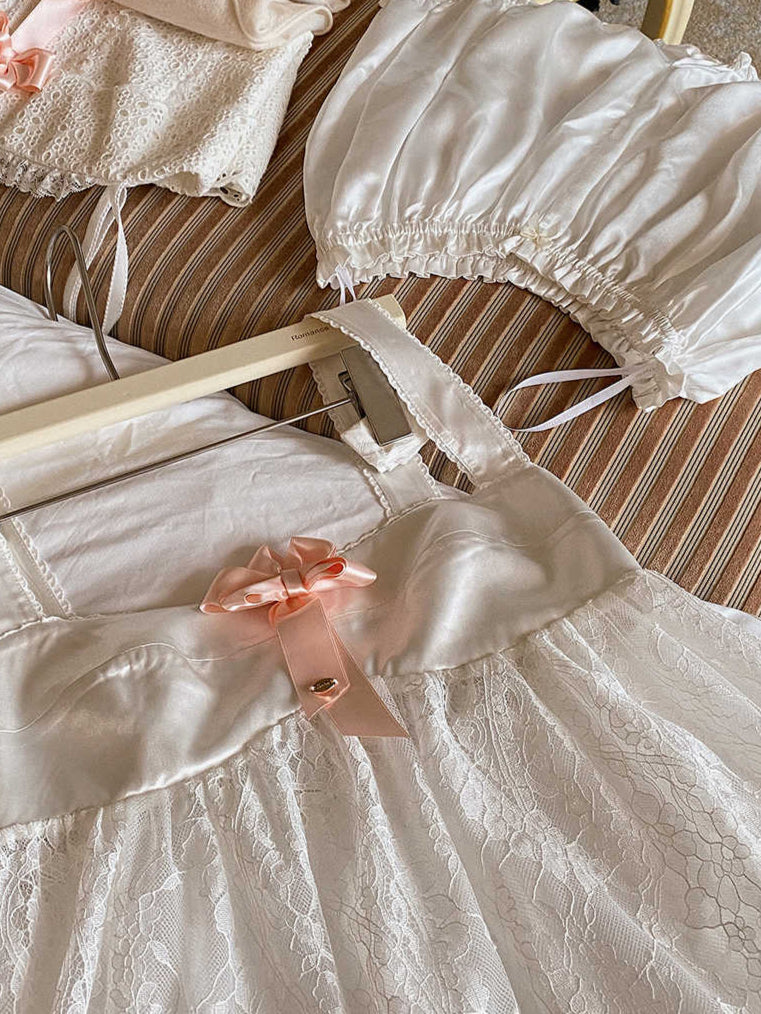 Coquette Lace Doll Pajamas