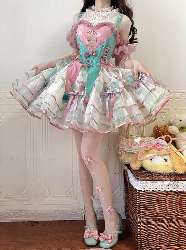 Heart Design Lolita Princess Dress