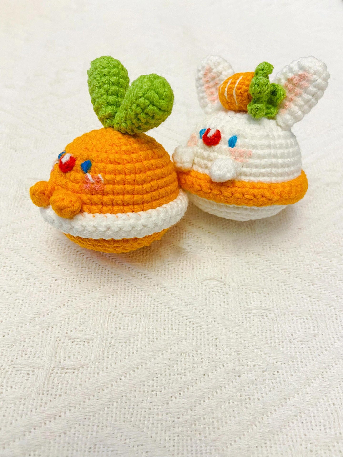 diy crochet cute carrot rabbit kit