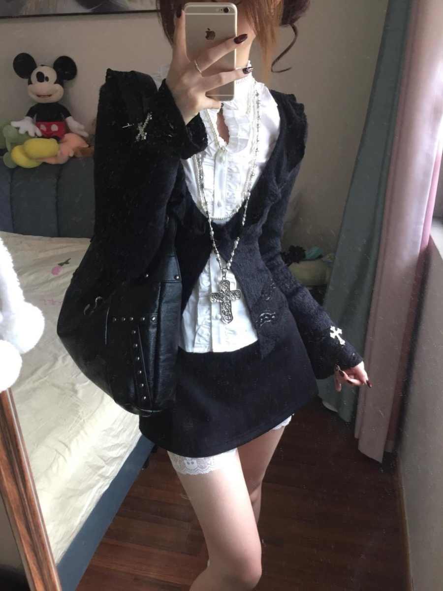 Dark Coquette Three-piece Set