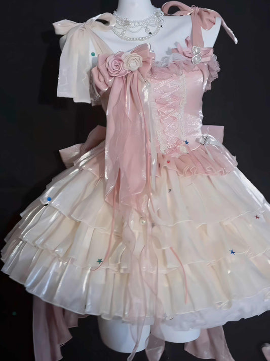 Fairy Lolita Lace Cake Dress