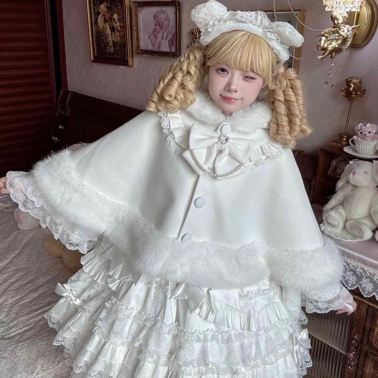 Lolita Rabbit Kawaii Cloak