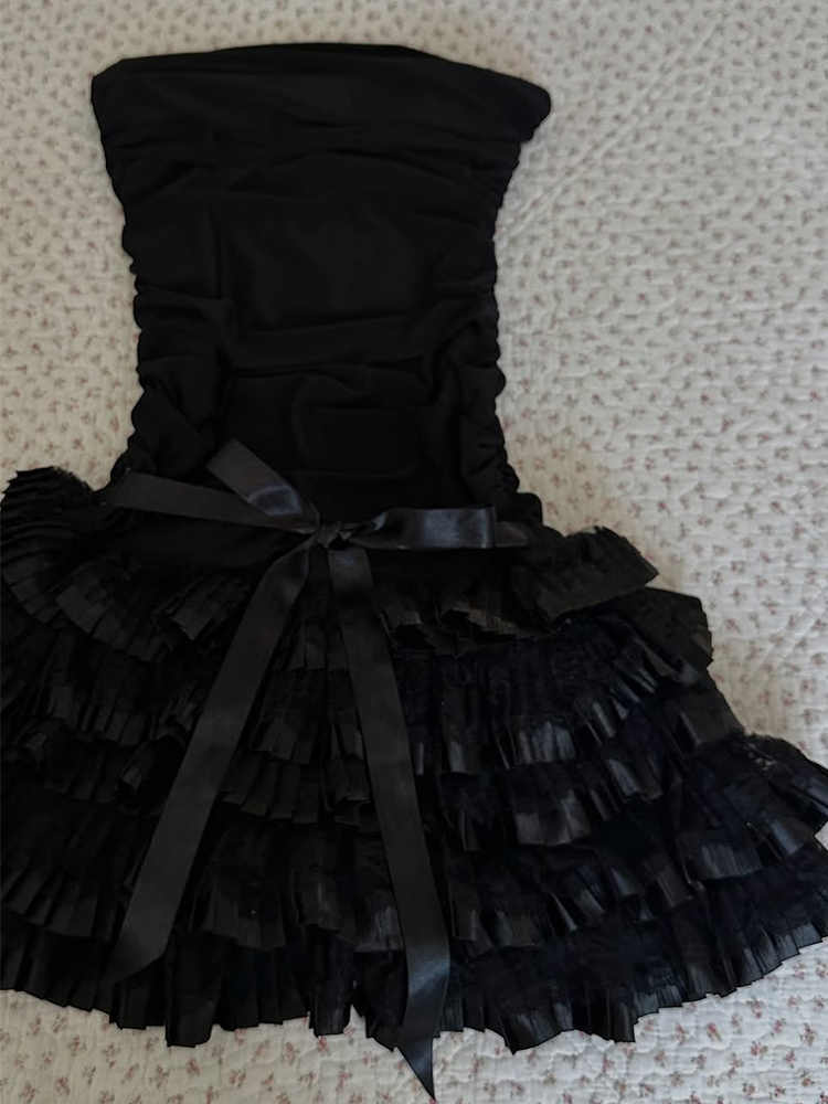 French Chic Black Dress