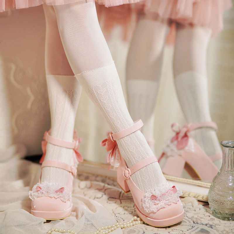 Lace Bow Doll-like Lolita Shoes